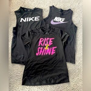 Nike athletic shirts Size M